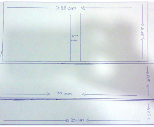 Molde - DIY - Cartão porta KitKat