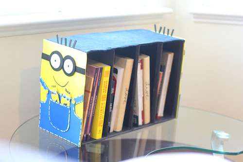 Molde DIY - Porta Livros Minions